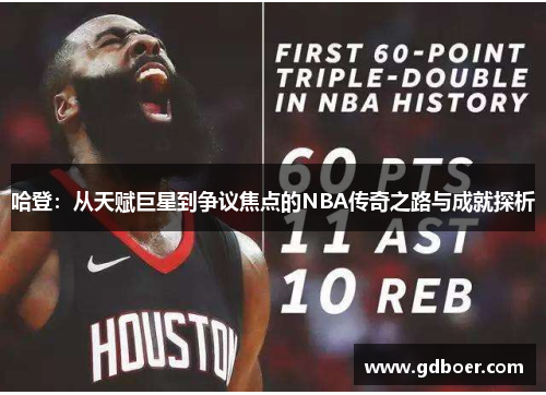 哈登:从天赋巨星到争议焦点的NBA传奇之路与成就探析 哈登:从天赋巨星到争议焦点的NBA传奇之路与成就探析